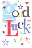 Overflowing with cheerful intent, this Paddington good luck card radiates positivity through an artful jumble of playful fonts and starry flourishes. The words 'Good Luck' spread out across a creamy white canvas, with pastel blue and vivid red letters interlaced with verdant greens and stately purples, echoing the kaleidoscope of flowers found at neighbourhood stands along Praed Street. Stars of varying sizes and opacities dance across the card, their energetic arrangement reminiscent of twinkling city lights reflected in the nearby canal at dusk. Each element comes together with the subtle, smooth texture of premium cardstock-a tactile joy familiar to anyone who's lingered in a Paddington boutique. This card is a classic choice for sending a boost of encouragement to someone embarking on a new chapter: be it a train-departure at Paddington Station or a fresh start in a nearby office. A symbol of community optimism, it quietly carries the warmth of local wishes and the heartfelt expertise of Paddington Flowers.